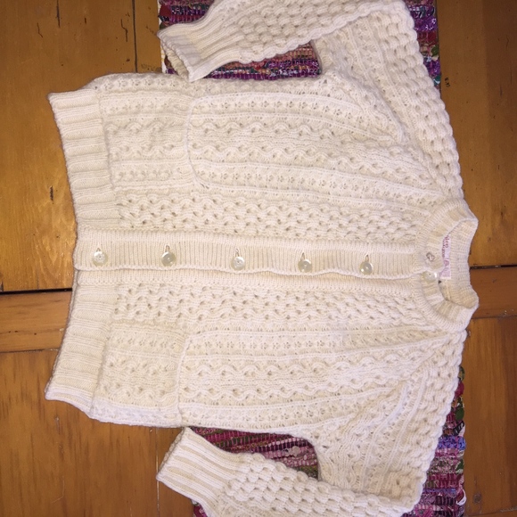 GLEN COLUMB KILLE thick irish wool sweater - Picture 4 of 5